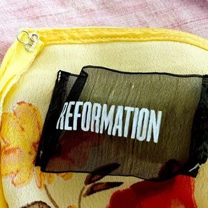 Reformation Up-Cycled sustainable Short dress